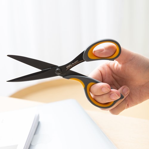 Deli schaar 175mm zwart-3