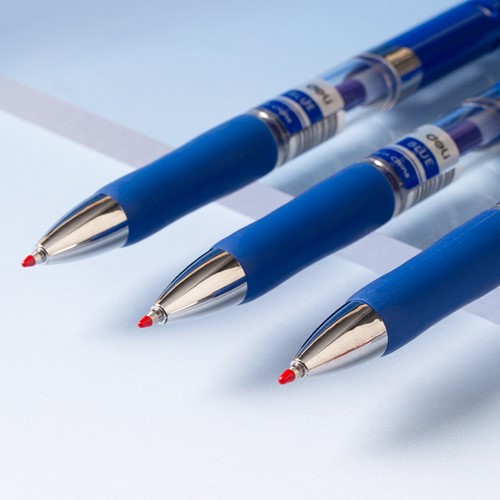 Deli gelpen 0,5 mm blauw