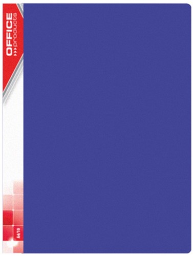 Showmap flexibel A4 10-tassen blauw