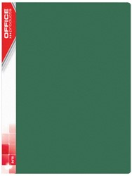 Showmap flexibel A4 10-tassen groen