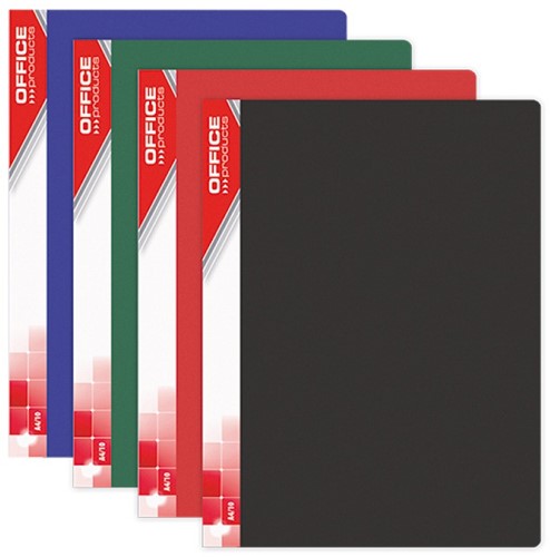 Showmap flexibel A4 20-tassen blauw-2