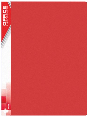 Showmap flexibel A4 20-tassen rood