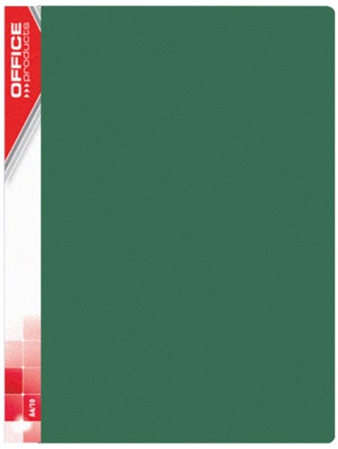 Showmap flexibel A4 30-tassen groen