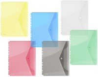 Enveloptas, A4, geperforeerd, rood-2