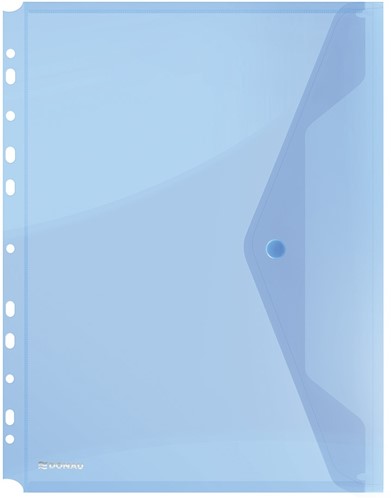 Enveloptas, A4, geperforeerd, blauw