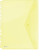 Enveloptas, A4, geperforeerd, geel