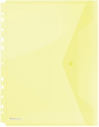 Enveloptas, A4, geperforeerd, geel