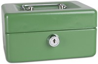 Geldkist, 152x115x80mm, groen