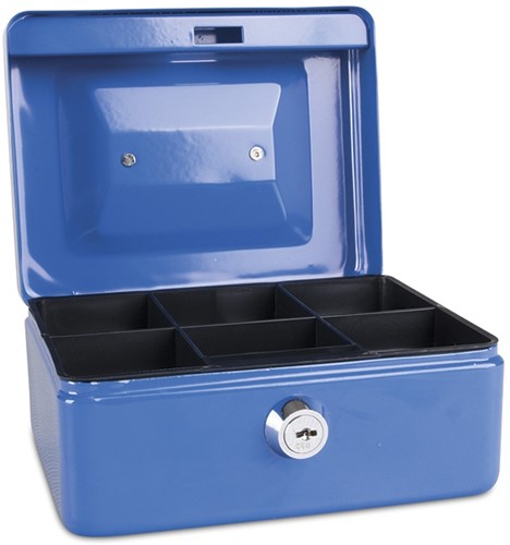 Geldkist, 152x115x80mm, blauw-2