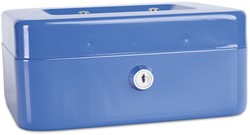 Geldkist, 200x160x90mm, blauw