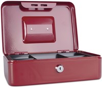 Geldkist, 250x180x90mm, rood-2