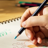 Finenolo aquarelpotloden 24 kleuren in metalen box-3