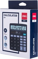 Deli Rekenmachine E837 desktop zwart - 12 digits-3