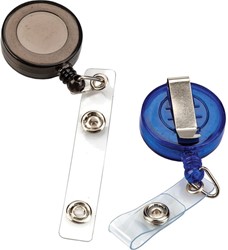 Badgehaspel uittrekbaar 58cm assorti kleuren
