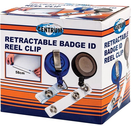 Badgehaspel uittrekbaar 58cm assorti kleuren-3