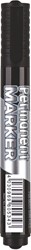 Permanent marker Centrum zwart beitel punt 1-5mm