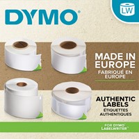 Etiket Dymo 99012 S0722400 36x89mm 2 rollen á 260 stuks wit-2
