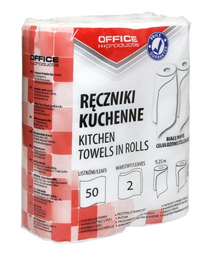 Keukenrollen 2-laags 2rollen wit