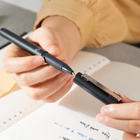 Deli UPAL gelpen 1,0 mm zwart-3