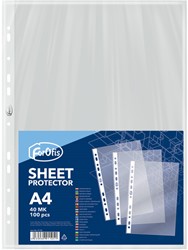 Showtas ForOfis A4 100 stuks 0,04mm PP glashelder
