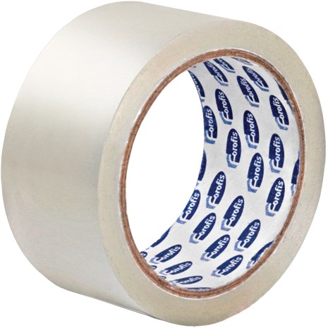 Verpakkingstape Low Noise ForOfis 48mmx50m PP transparant