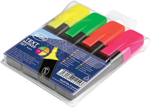 Markeerstift ForOfis 1-5mm, 4 kleuren