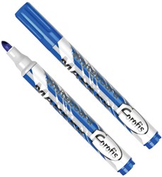 Whiteboard marker ForOfis blauw ronde punt 2-5mm