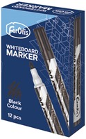 Whiteboard marker ForOfis zwart ronde punt 2-5mm-2