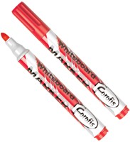 Whiteboard marker ForOfis rood ronde punt 2-5mm