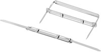 Snelhechter Fastener ForOfis Metaal  80 mm zwart, 50 stuks