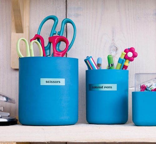 Labeltape Dymo 45016 S0720560 D1 polyester 12mmx7mm zwart op blauw-4