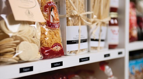 Labeltape Dymo 45021 S0720610 D1 polyester 12mmx7m wit op zwart-4