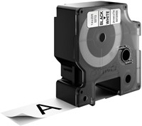Labeltape Dymo 53713 S0720930 D1 polyester 24mmx7m zwart op wit-3