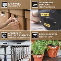 Labeltape Dymo 45020 S0720600 D1 polyester 12mmx7m wit op transparant-1