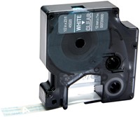 Labeltape Dymo 45020 S0720600 D1 polyester 12mmx7m wit op transparant-3