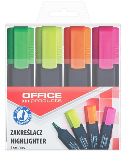 Markeerstift, 1-5mm, 4 kleuren