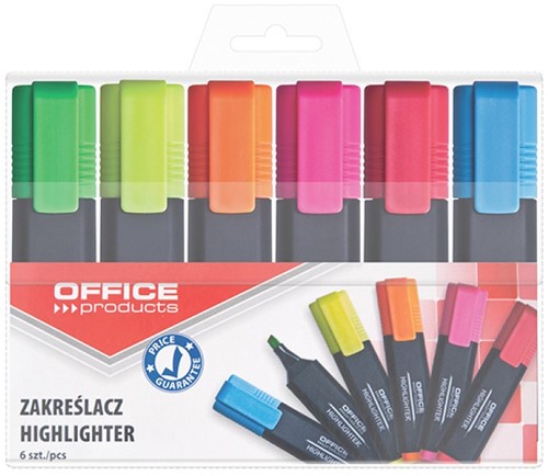 Markeerstift, 1-5mm, 6 kleuren