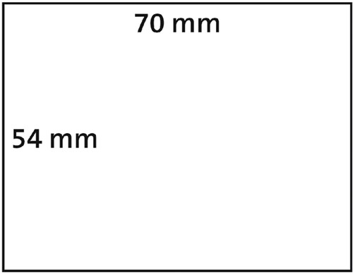 Etiket Dymo 99015 S0722440 54x70mm 1 rol á 320 stuks wit-3