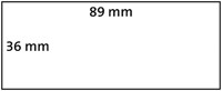 Etiket Dymo 99012 S0722400 36x89mm 2 rollen á 260 stuks wit-3