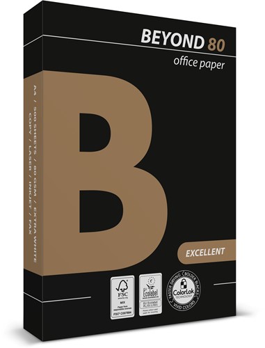 Beyond Excellent Office Paper A4 80 gram, pak à 500 vel