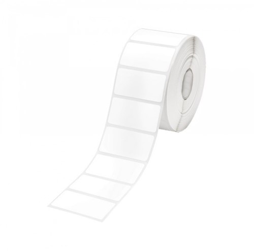 brother RD-S05E1 compatible label 51mm x 26mm , 1500 labels per rol, wit, permanent