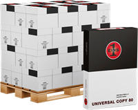 Kopieerpapier Universal Copy Black 80 wit A4 PEFC, (Pallet/200pak)