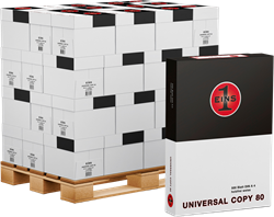 Kopieerpapier Universal Copy Black 80 wit A4 PEFC, (Pallet/200pak)