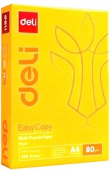 Printpapier Deli EasyCopy A4 80 gram, pak à 500 vel