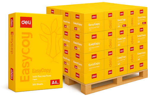 Printpapier Deli EasyCopy A4 80 gram, pak à 500 vel-3