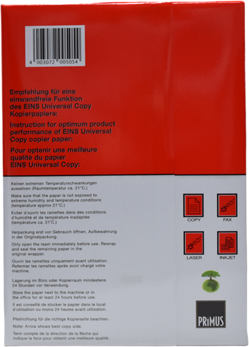 Kopieerpapier Universal Copy Red wit A4 PEFC,(Pallet/200pak)-3