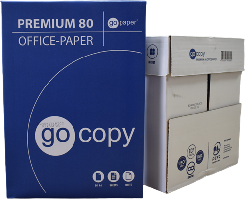 Kopieerpapier Go Copy Premium A4 80 gram 160cie PEFC