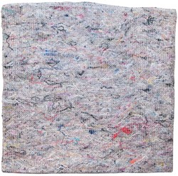 Dweil katoen 60x70cm, grijs