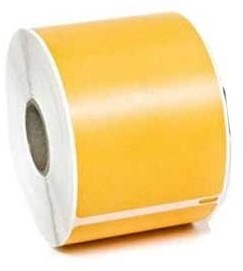 Dymo 99012 /S0722400 compatible labels 89mm x 36mm goud 260 etiketten per rol permanent