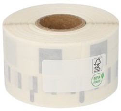 Dymo 99013 /S0722410 compatible labels 89mm x 36mm transparant 260 etiketten per rol permanent